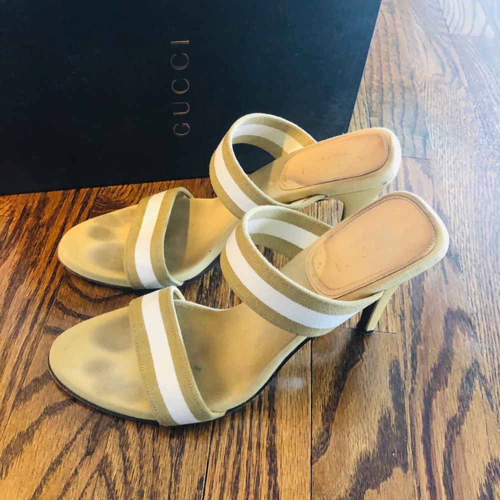 Authentic Gucci heels size 7/ GUCCI 🇮🇹 - Picture 2 of 3